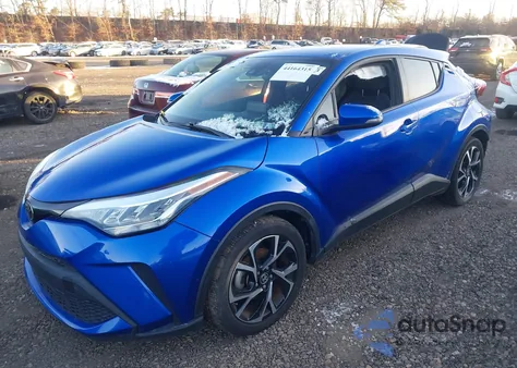 2020 Toyota C-Hr Xle z USA, uszkodzony, nr VIN NMTKHMBX4LR104770